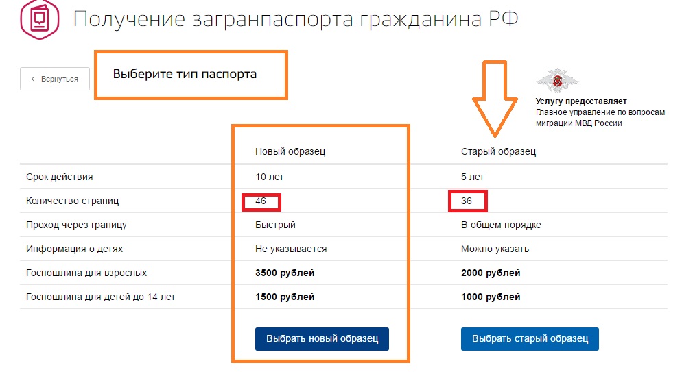 Срок изготовления паспорта старого образца через госуслуги